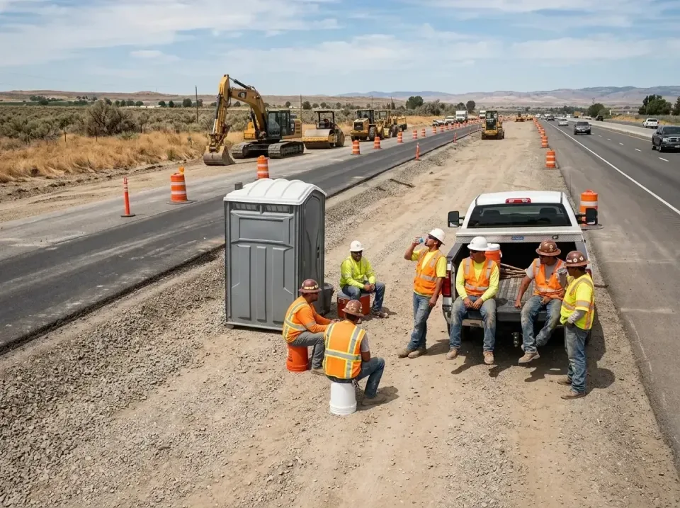 highway-road-construction-crew-007 — frequently asked questions, Porta Potty and Restroom Rentals in Dunwoody, GA